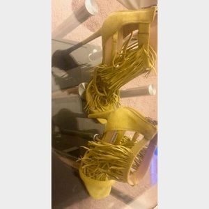 Steve Madden Fringe Heels